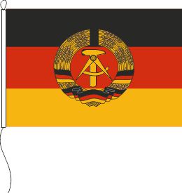Fahne DDR 60 x 90 cm