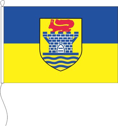 Flagge  Fahne Bosnien-Herzegowina mit Hohlsaum 