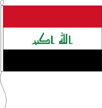 Flagge Irak 30 x 20 cm Marinflag
