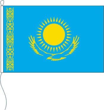 Flagge Kasachstan 200 x 335 cm Marinflag