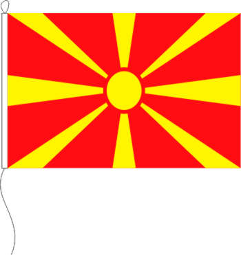 Flagge Mazedonien 100 x 150 cm Marinflag
