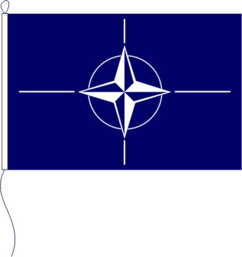 Flagge NATO 60 x 40 cm Marinflag