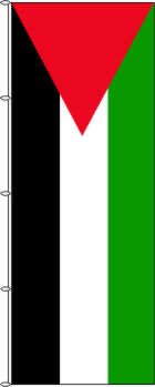 Palästina Fahne / Flagge am Stab