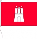 Flagge Hamburg   60 x 40 cm Marinflag